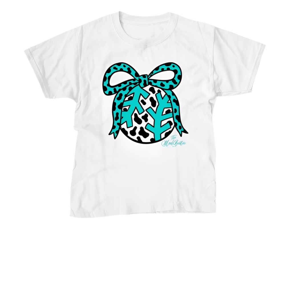 Rodeo Bow Softball Tee (Youth)