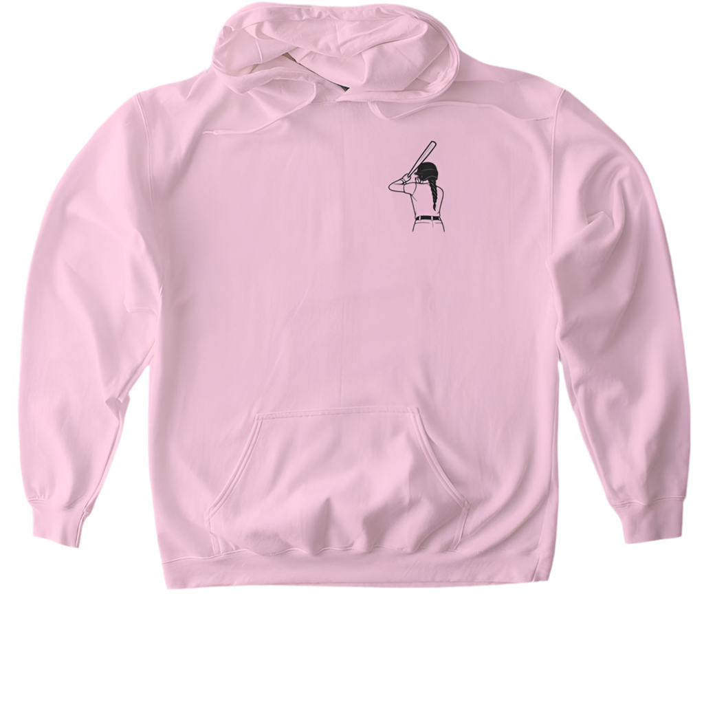 Raised In A Cage Softball Hoodie (Youth)