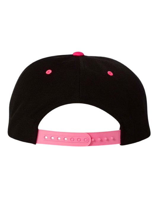 Diamond Drip Hat (Neon Pink)