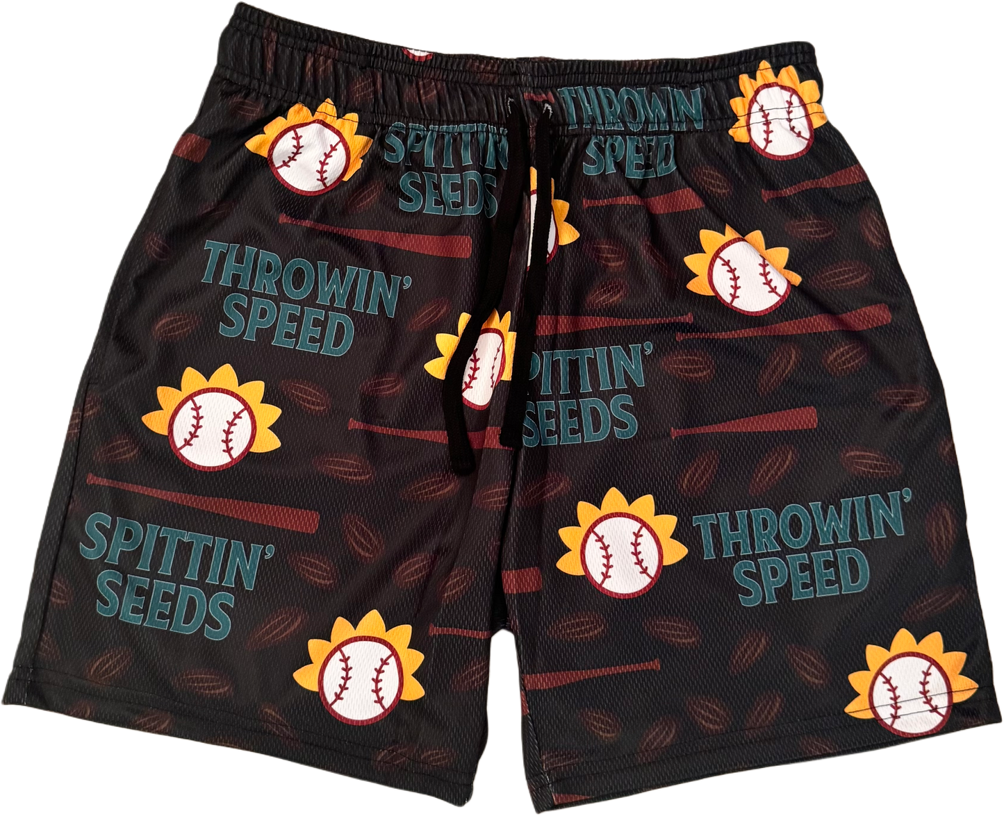 Spittin’ Seeds And Throwin’ Speed Shorts (Youth Sizes)