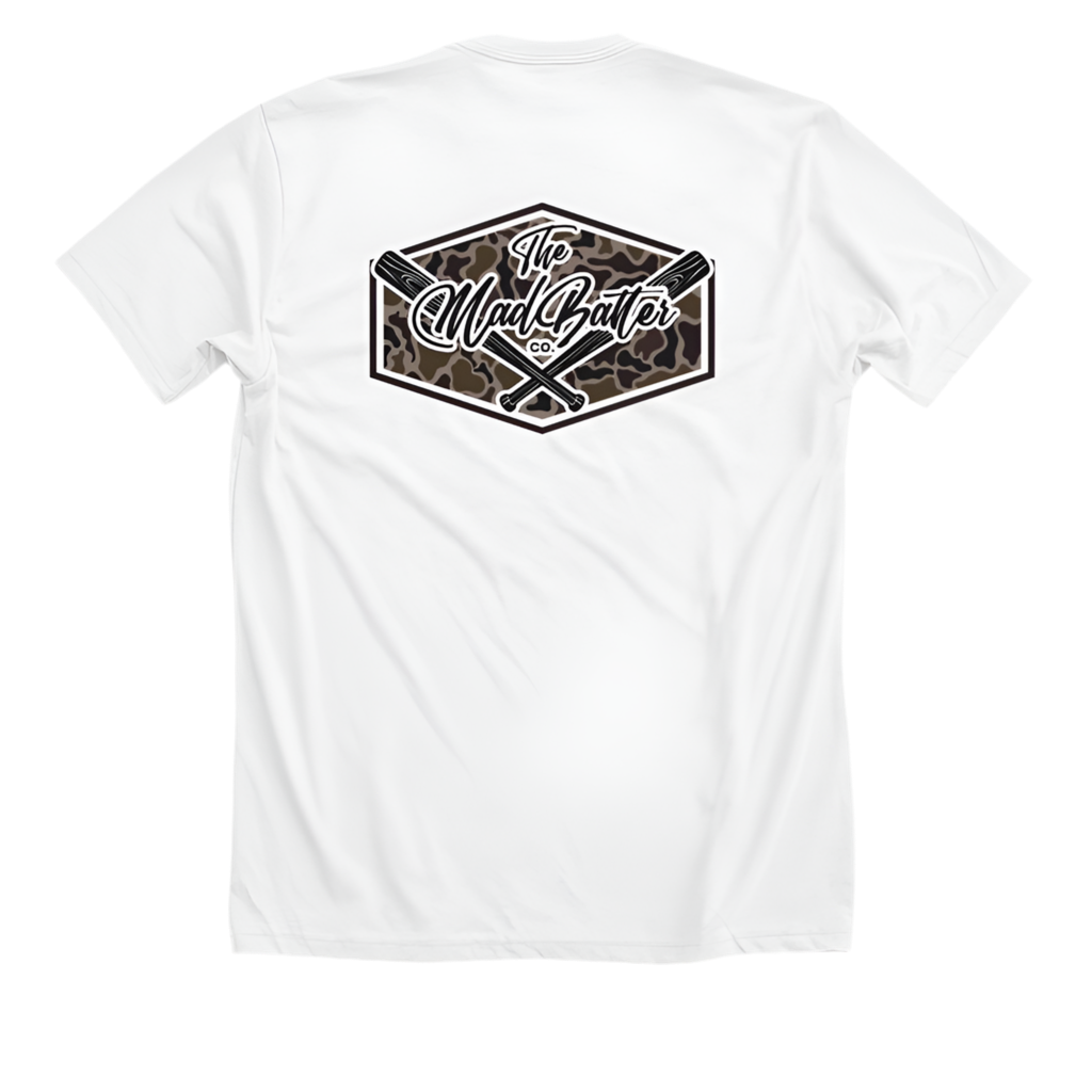 Mad Batter Camo Tee (Adult Sizes)