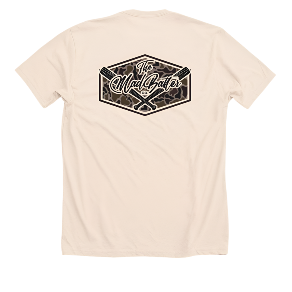 Mad Batter Camo Tee (Adult Sizes)
