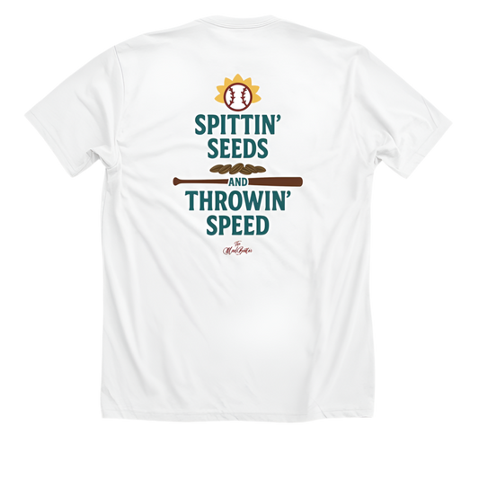 Spittin’ Seeds And Throwin’ Speed Tee (Youth Sizes)