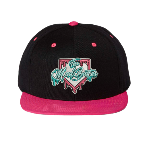 Diamond Drip Hat (Neon Pink)