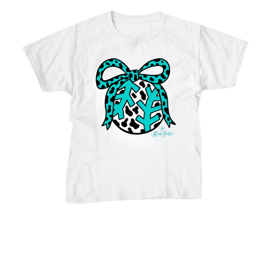 Rodeo Bow Softball Tee (Youth)