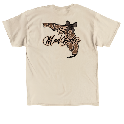 Sunshine State Camo Bow Tee (Youth)