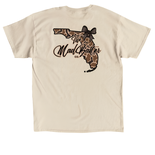 Sunshine State Camo Bow Tee (Youth)
