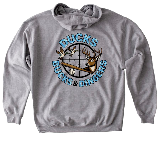 Ducks, Bucks & Dingers Hoodie (Adult)