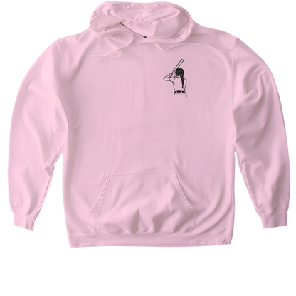 Raised In A Cage Softball Hoodie (Youth)