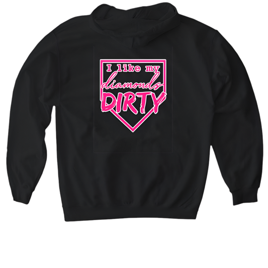 I Like My Diamonds Dirty Hoodie (Youth)