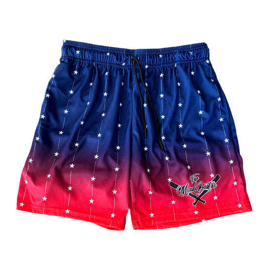 Red, White & Freedom Shorts (Adult Sizes)