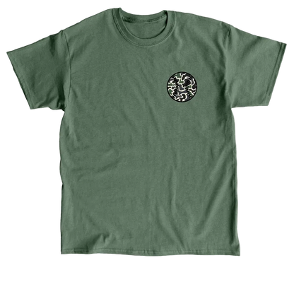 Backwoods Camo Baseball Tee (Adult)