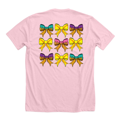 Softball Sundae Bow Tee (Youth)